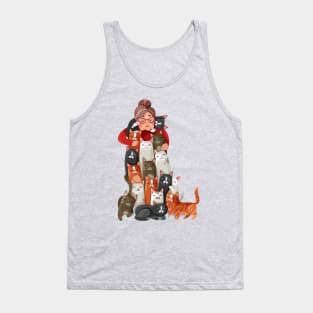 Cat Lover Tank Top